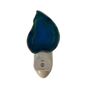 Blue agate night light